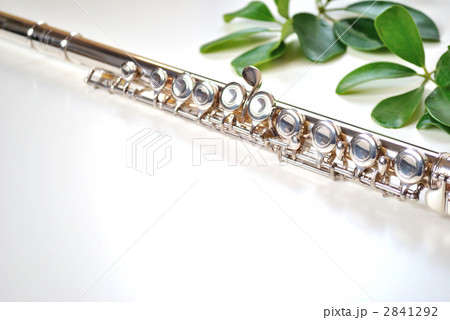 木管楽器 フルート 楽器の写真素材