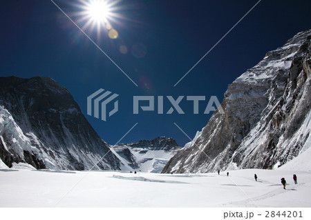 エベレストとローツェの雄姿 エベレストとローツェの雄姿 2844201