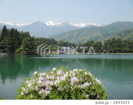 千人塚公園から望む中央アルプス 2845025