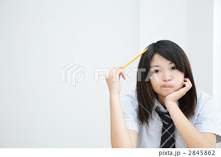 受験　女子高生　イメージ　モデル：山口藍 2845862