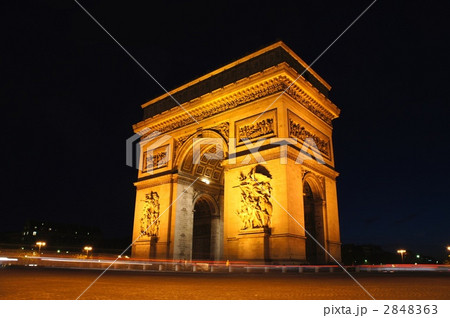 パリの凱旋門　世界遺産 2848363
