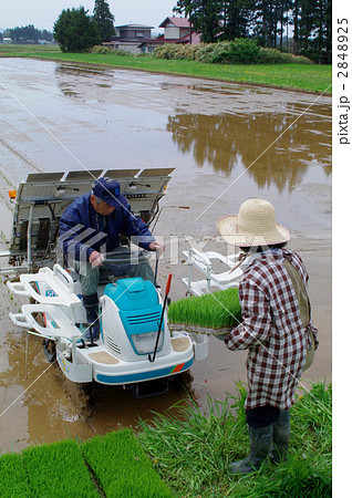 田植え風景 2848925