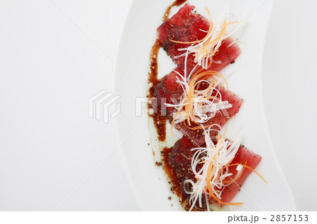 鮪のカルパッチョ俯瞰 2857153