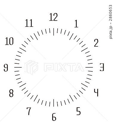 時計のイラスト素材 2860653 Pixta
