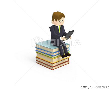 電子書籍を読む男性 2867047