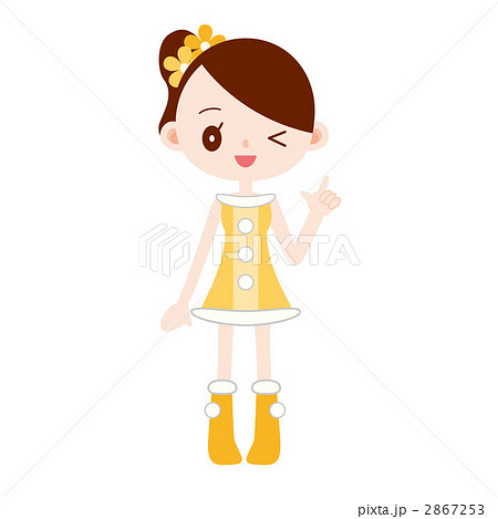 アイドル　黄色の衣装 2867253