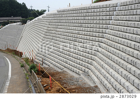 間知ブロック積み 2873029