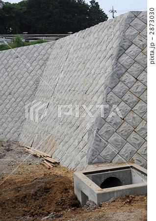 間知ブロック積み 2873030