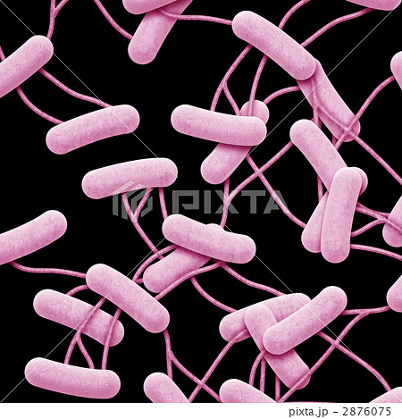 O157のイメージcgのイラスト素材