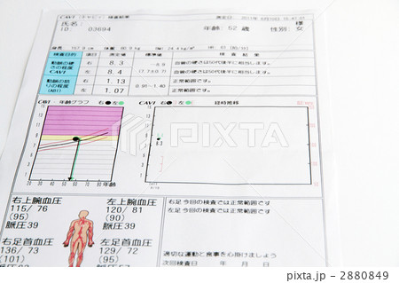 血管年齢 2880849