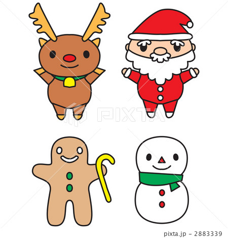 サンタクロースなどクリスマスの人形 サンタクロースなどクリスマスの人形 2883339