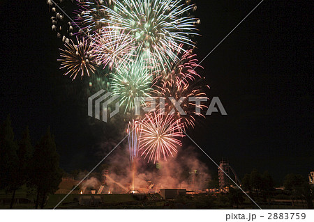 三井グリーンランド　花火 2883759