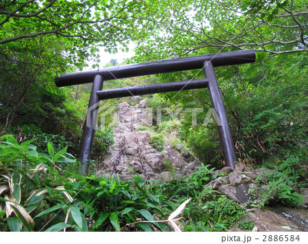 石鎚山 二の鎖場 石鎚山 二の鎖場 2886584