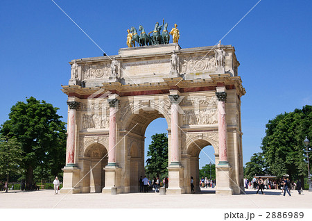 パリ カルーゼル凱旋門 パリ カルーゼル凱旋門 2886989