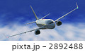 目的地へ向かう飛行機 2892488