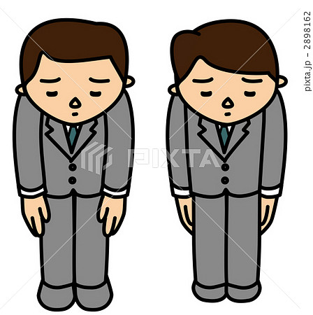 お詫びするビジネスマン お詫びするビジネスマン 2898162