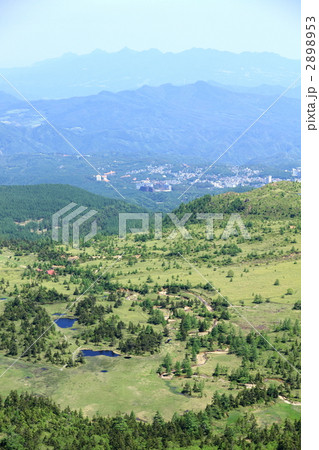 志賀草津高原ルート「草津温泉を望む」 志賀草津高原ルート「草津温泉を望む」 2898953