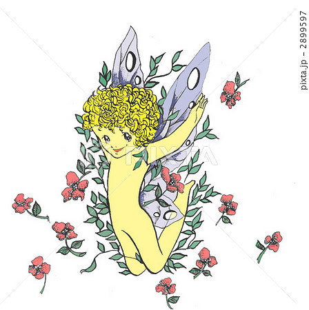 花と妖精 2899597
