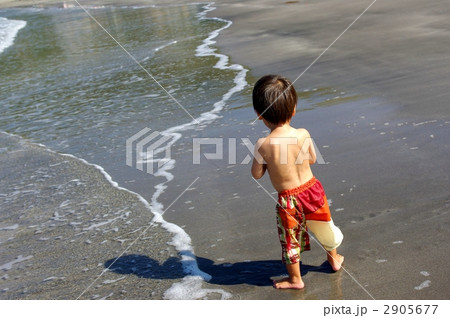海岸と子供 海岸と子供 2905677