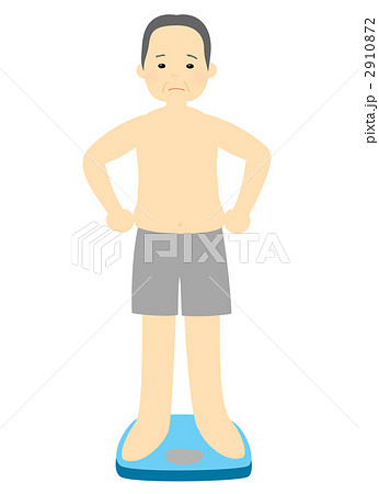 おなかを気にする男性 2910872