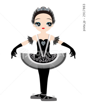 プリマ バレリーナのイラスト素材