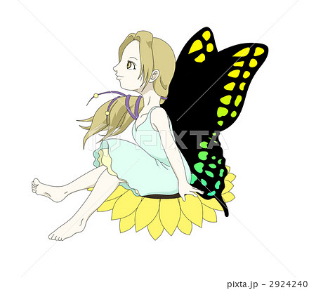 妖精のイラスト素材