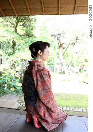 和服女性・古民家 2929982