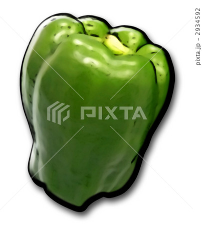 ピーマンのイラスト 2934592