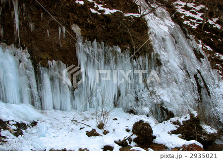 蓼科高原横谷峡の氷爆 2935021
