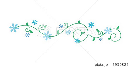 飾り罫 蔦 フレームのイラスト素材
