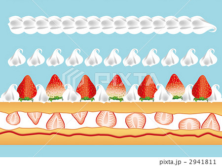 スイーツのイラスト素材