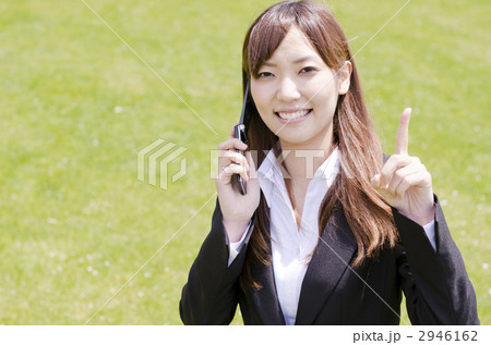携帯とOL（人差し指） 2946162