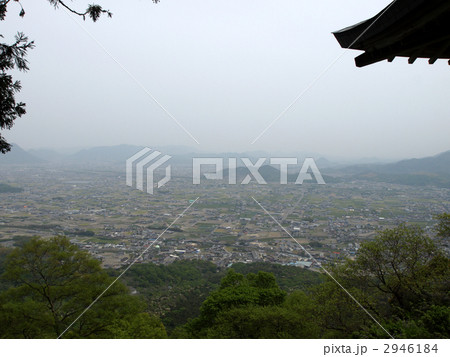 奥社付近から見た琴平町 2946184