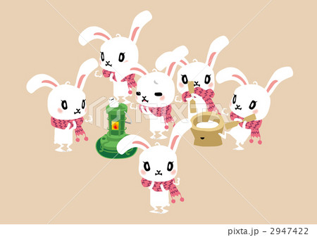 冬のうさぎ(組み) 冬のうさぎ(組み) 2947422