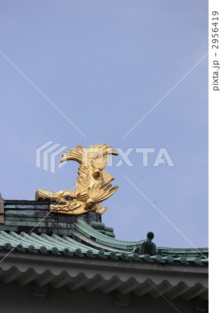 金のしゃちほこ（名古屋城） 2956419