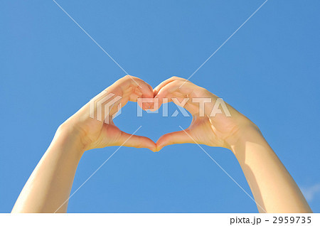 手でハート 2959735