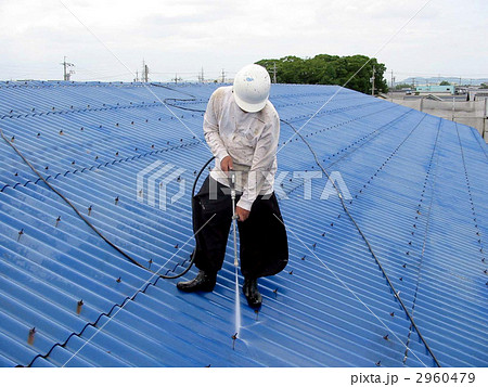 高圧洗浄　屋根　人　職人 2960479