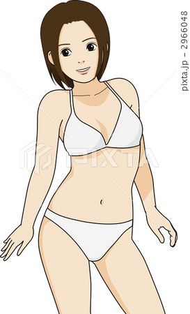 ビキニの女性のイラスト素材 [2966048] - PIXTA
