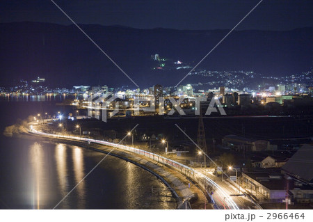 諏訪湖の夜景 諏訪湖の夜景 2966464