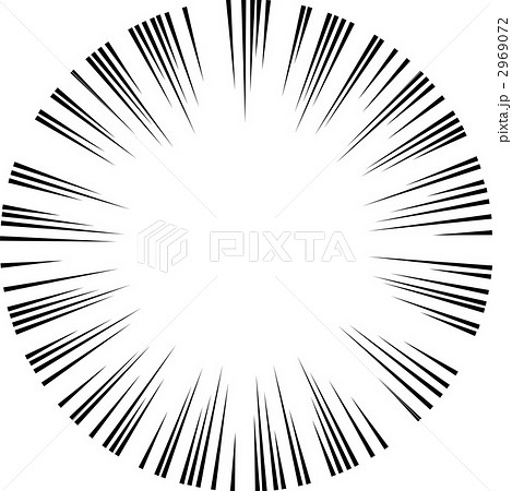 集中線 集中線 2969072