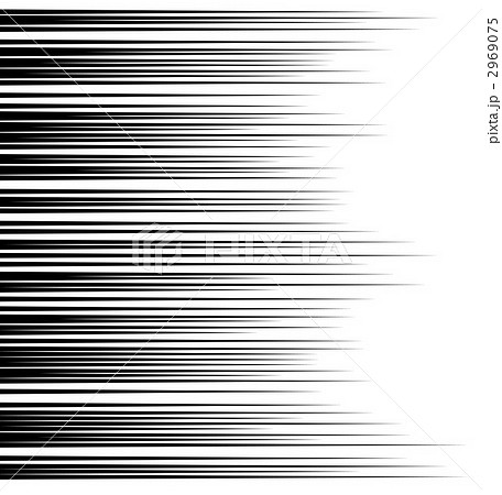 スピード線のイラスト素材