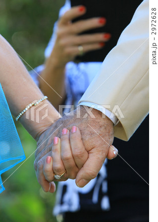 熟年カップルのガーデンウェディング 熟年カップルのガーデンウェディング 2972628