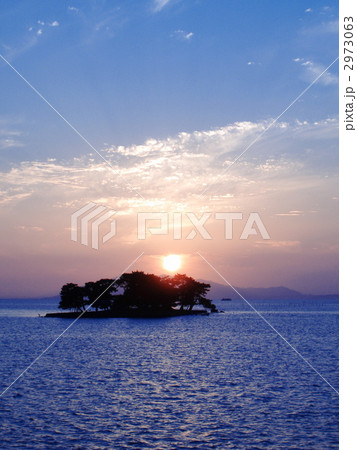 島根県・夕暮れの宍道湖 2973063