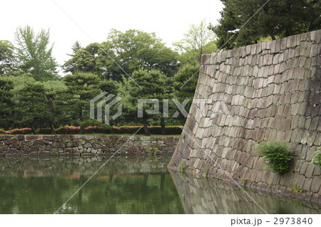 二条城の石垣 池堀 二条城の石垣 池堀 2973840