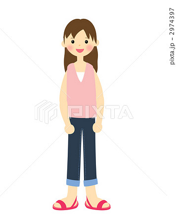 ノースリーブの女性 2974397