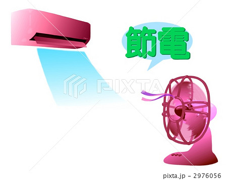 扇風機とエアコン001-14 2976056