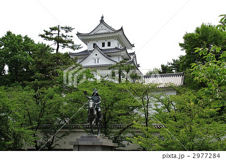 大垣城と戸田氏鉄公騎馬像 大垣城と戸田氏鉄公騎馬像 2977284