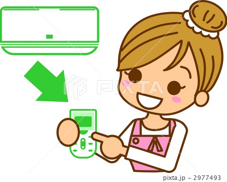 節電 主婦 イラスト 節電 主婦 イラスト 2977493