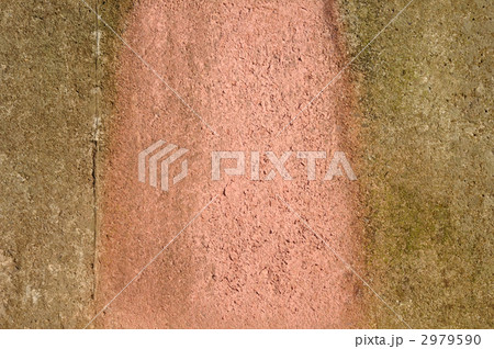 朱泥に染まったコンクリート壁 朱泥に染まったコンクリート壁 2979590