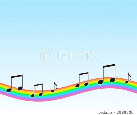 虹の上の音符 2989506